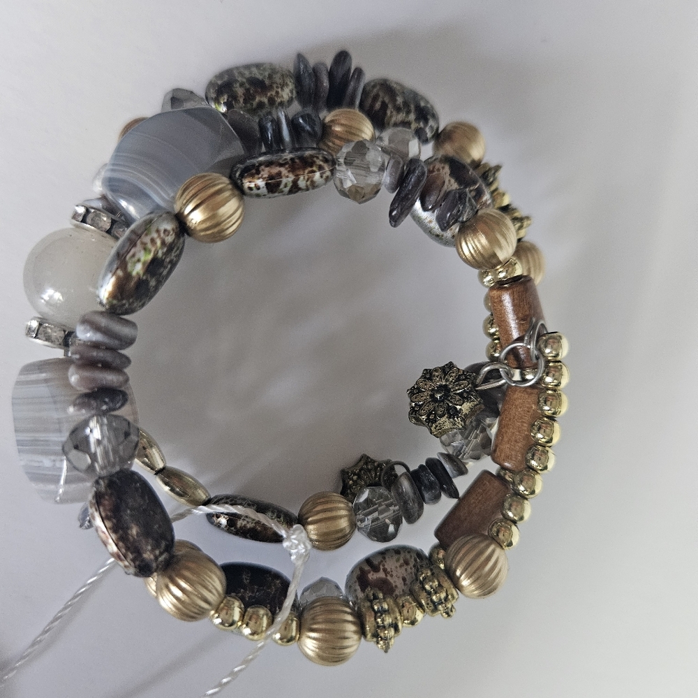 Bohemian  Crystal Bracelet - Picture 2 of 5